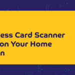 Phone home screen showing a business card scanner PWA icon